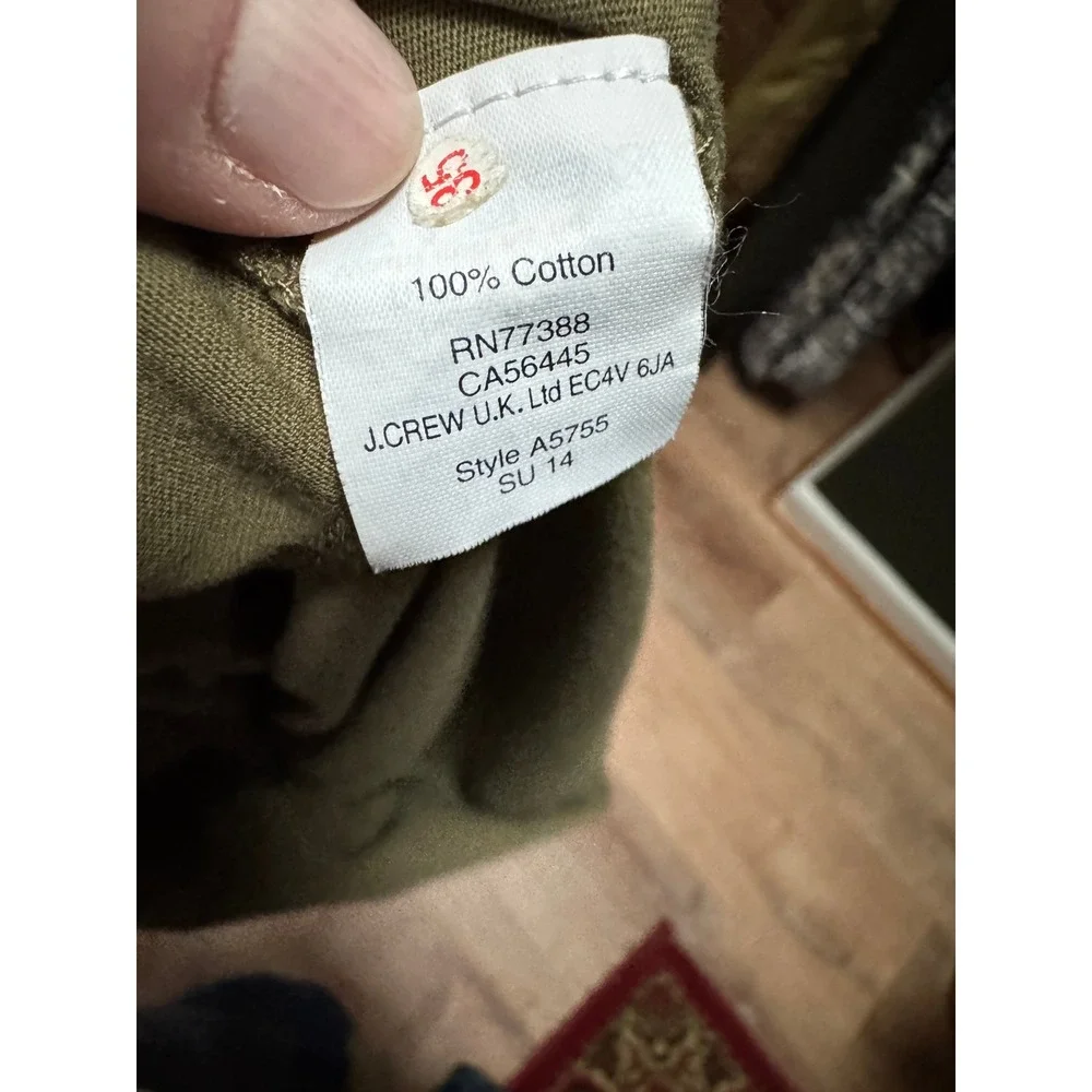J. Crew crew olive